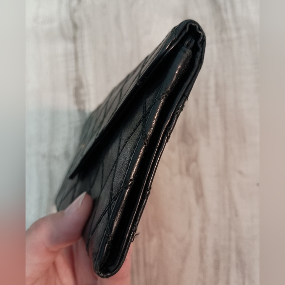 Authentic CHANEL Vintage Diamond Stitch CC Envelope Long Wallet Clutch ❤️❤️ - Picture 5 of 14